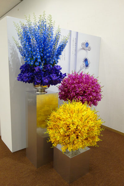 三越のイベント花